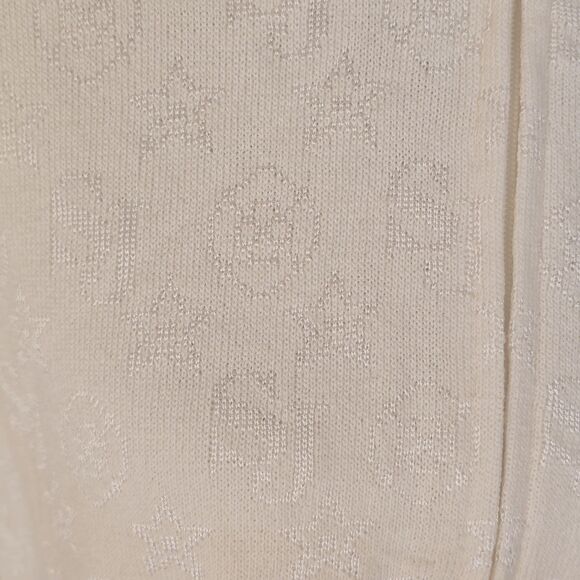 ST. JOHN SPORT COLLECTION SJ logo novelty knit jacket size large - Picture 6 of 9